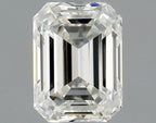 Diamante Naturale Taglio Smeraldo 0.61ct VG/VG I VS2 - GIA - 5.39x3.99x2.81mm