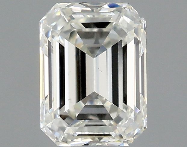 Diamante Naturale Taglio Smeraldo 0.61ct VG/VG I VS2 - GIA - 5.39x3.99x2.81mm