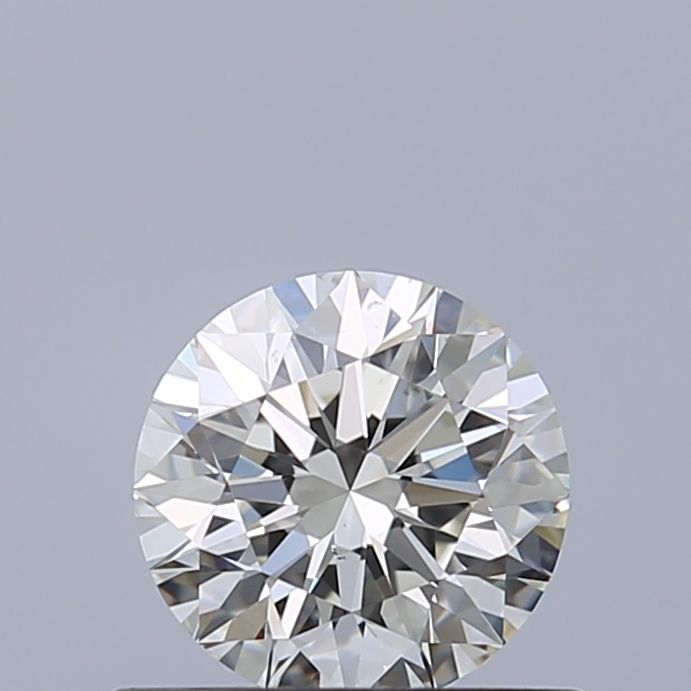 Diamante Naturale Taglio Brillante 0.55ct 3EX J VS2 - GIA - 5.21x5.23x3.27mm