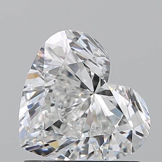Diamante Naturale Taglio Cuore 1.01ct VG/EX F VVS2 - GIA - 6.34x7.13x3.86mm