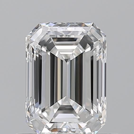 Diamante Naturale Taglio Smeraldo 0.73ct VG/EX F VVS1 - GIA - 6.2x4.37x2.89mm