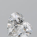 Diamante Naturale Taglio Cuore 0.51ct EX/VG F IF - GIA - 4.9x5.53x3.28mm