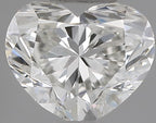 Diamante Naturale Taglio Cuore 0.5ct G/VG G VS1 - IGI - 4.5x5.44x3.28mm