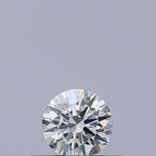 Diamante Naturale Taglio Brillante 0.19ct 3EX F VVS1 - GIA - 3.74x3.76x2.28mm