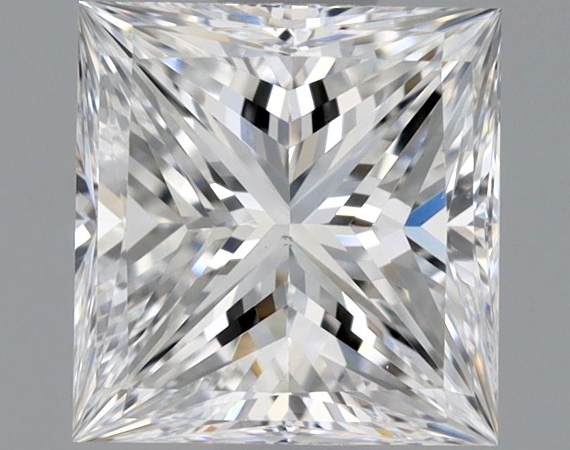 Diamante Naturale Taglio Princess 0.9ct VG/VG E VS1 - GIA - 5.54x5.33x3.88mm