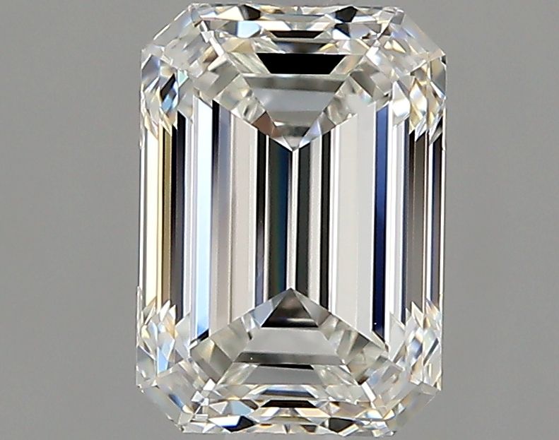 Diamante Naturale Taglio Smeraldo 1.36ct EX/EX G VVS1 - GIA - 7.3x5.17x3.54mm