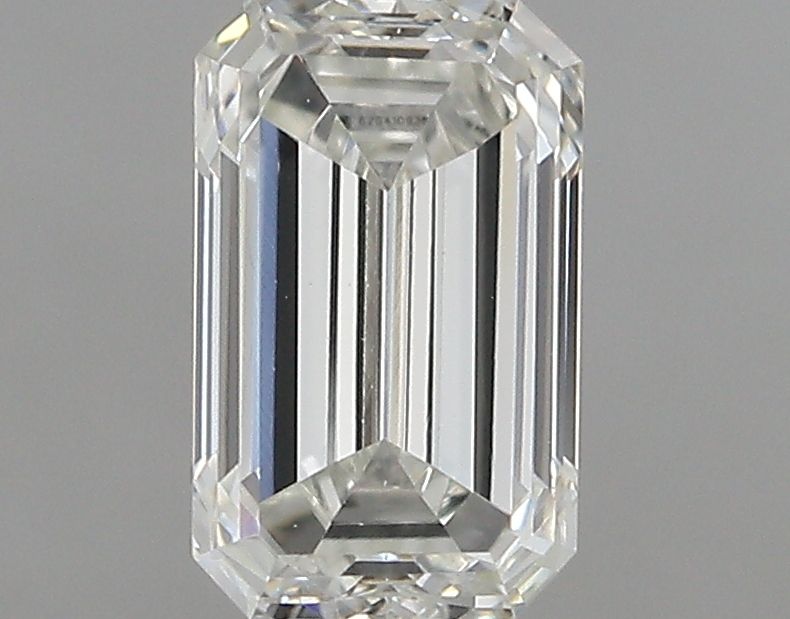 Diamante Naturale Taglio Smeraldo 0.74ct G/VG H VS1 - IGI - 6.36x3.89x2.87mm