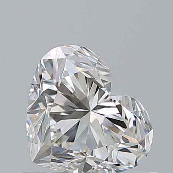Diamante Naturale Taglio Cuore 0.71ct VG/VG I IF - GIA - 5.07x6.09x3.87mm