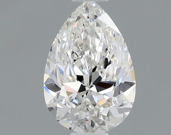 Diamante Naturale Taglio Goccia 0.5ct VG/VG F VVS2 - GIA - 6.52x4.38x2.85mm