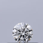 Diamante Naturale Taglio Brillante 0.19ct 3EX G IF - GIA - 3.75x3.78x2.26mm