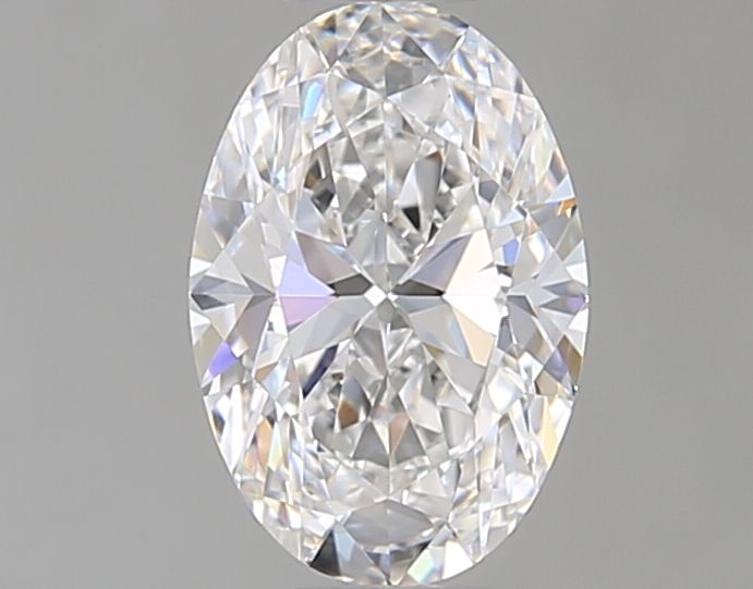 Diamante Naturale Taglio Ovale 0.51ct VG/EX F VVS2 - GIA - 6.45x4.36x2.78mm