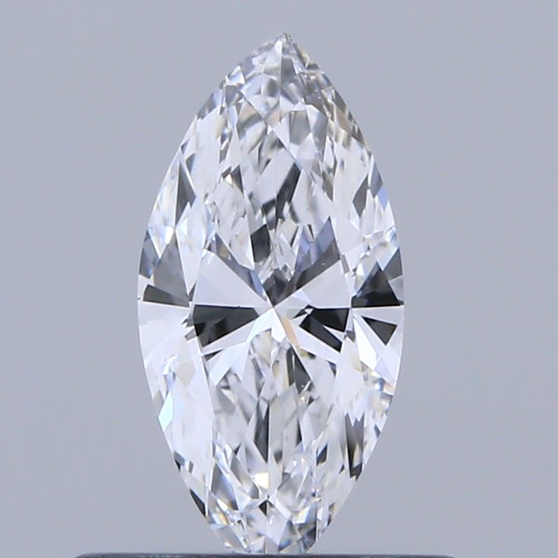 Diamante Naturale Taglio Marquise 0.38ct VG/VG D VVS1 - GIA - 8.02x3.87x2.26mm