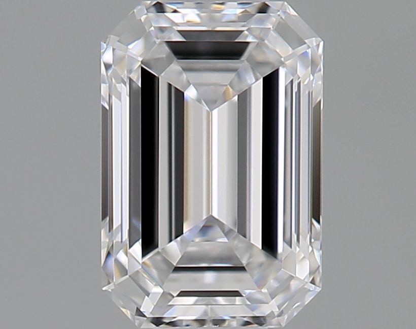 Diamante Naturale Taglio Smeraldo 0.51ct EX/EX D VVS1 - GIA - 5.59x3.79x2.5mm