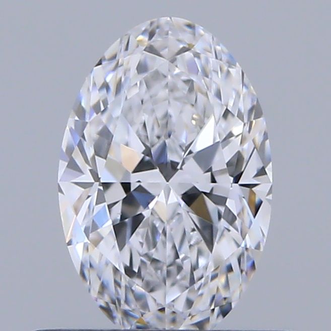 Diamante Naturale Taglio Ovale 0.5ct EX/VG D VVS1 - GIA - 6.7x4.34x2.72mm