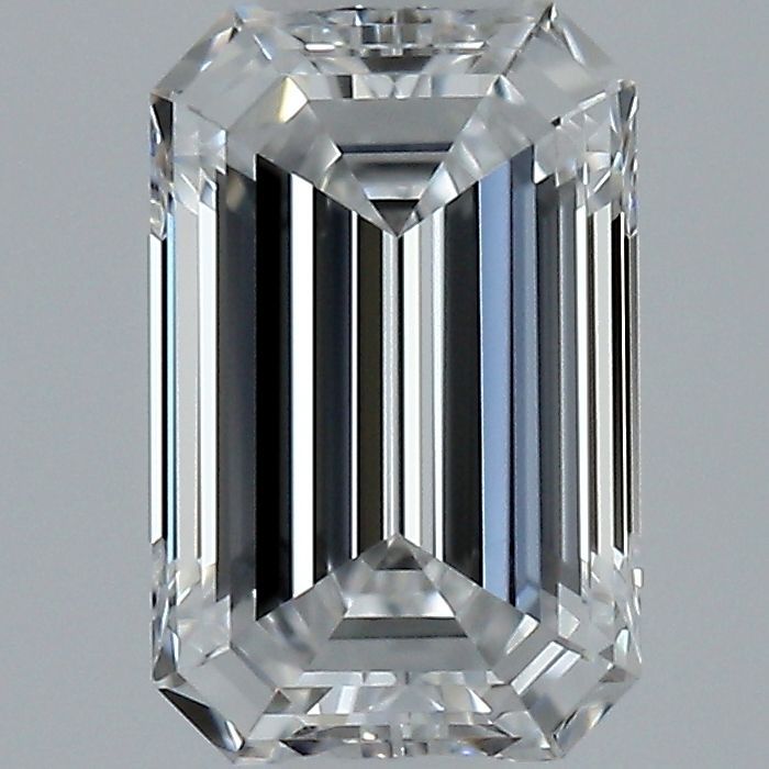 Diamante Naturale Taglio Smeraldo 0.51ct EX/EX D FL - GIA - 6.01x3.86x2.38mm