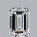 Diamante Naturale Taglio Smeraldo 0.76ct VG/EX F VVS1 - GIA - 6.16x4.4x2.92mm