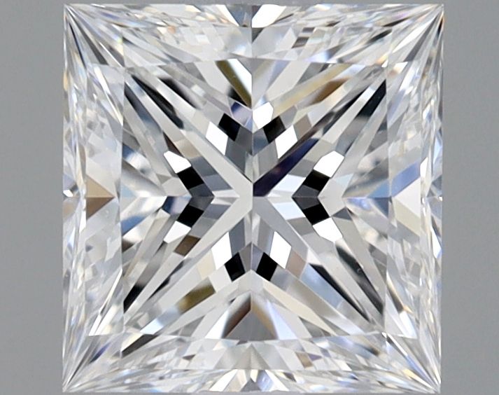 Diamante Naturale Taglio Princess 1ct VG/VG D VS1 - GIA - 5.74x5.6x3.99mm