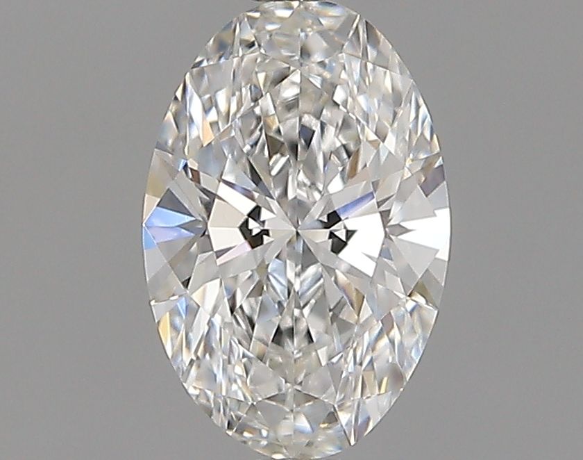 Diamante Naturale Taglio Ovale 0.62ct VG/EX F VVS2 - GIA - 7.25x4.8x2.89mm