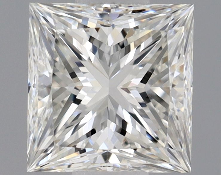 Diamante Naturale Taglio Princess 0.6ct VG/EX G VVS2 - GIA - 4.76x4.62x3.35mm