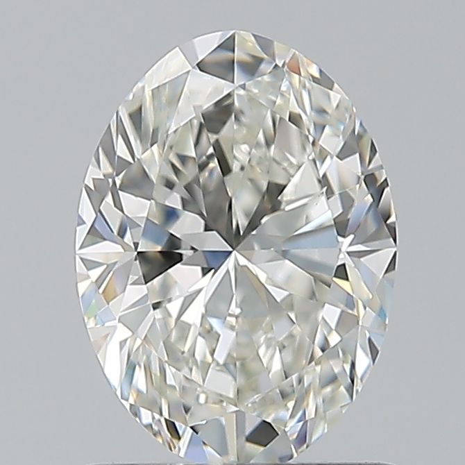 Diamante Naturale Taglio Ovale 0.9ct VG/EX H VS1 - GIA - 7.51x5.45x3.44mm