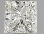 Diamante Naturale Taglio Princess 0.59ct G/VG J VS1 - IGI - 4.56x4.48x3.28mm