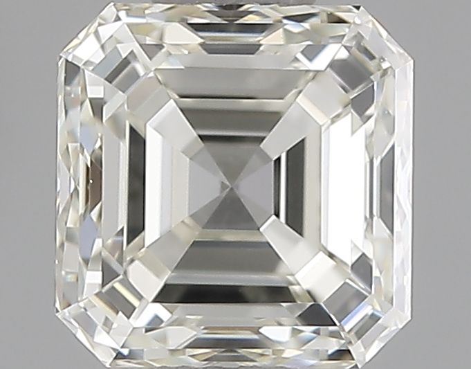 Diamante Taglio Smeraldo Quadrato 0.97ct EX/EX J VVS2 - IGI - 5.32x5.23x3.65mm