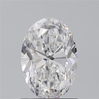 Diamante Naturale Taglio Ovale 1.2ct EX/EX E VVS1 - GIA - 8.39x5.75x3.67mm