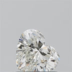 Diamante Naturale Taglio Cuore 0.76ct VG/EX J VVS1 - GIA - 5.48x6.29x3.75mm