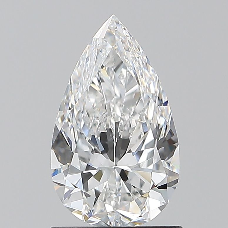 Diamante Naturale Taglio Goccia 1.2ct VG/EX E VS2 - GIA - 9.6x5.73x3.61mm
