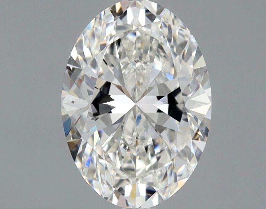 Diamante Naturale Taglio Ovale 1ct EX/EX F VS2 - GIA - 7.91x5.64x3.59mm