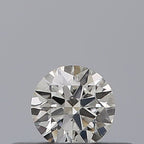 Diamante Naturale Taglio Brillante 0.19ct 3EX H IF - IGI - 3.71x3.74x2.26mm