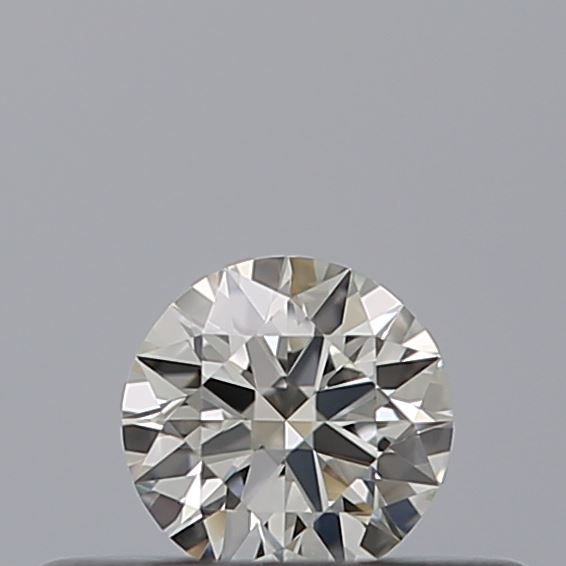 Diamante Naturale Taglio Brillante 0.19ct 3EX H IF - IGI - 3.71x3.74x2.26mm