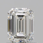 Diamante Naturale Taglio Smeraldo 0.9ct VG/EX J VS1 - GIA - 6.15x4.52x3.2mm