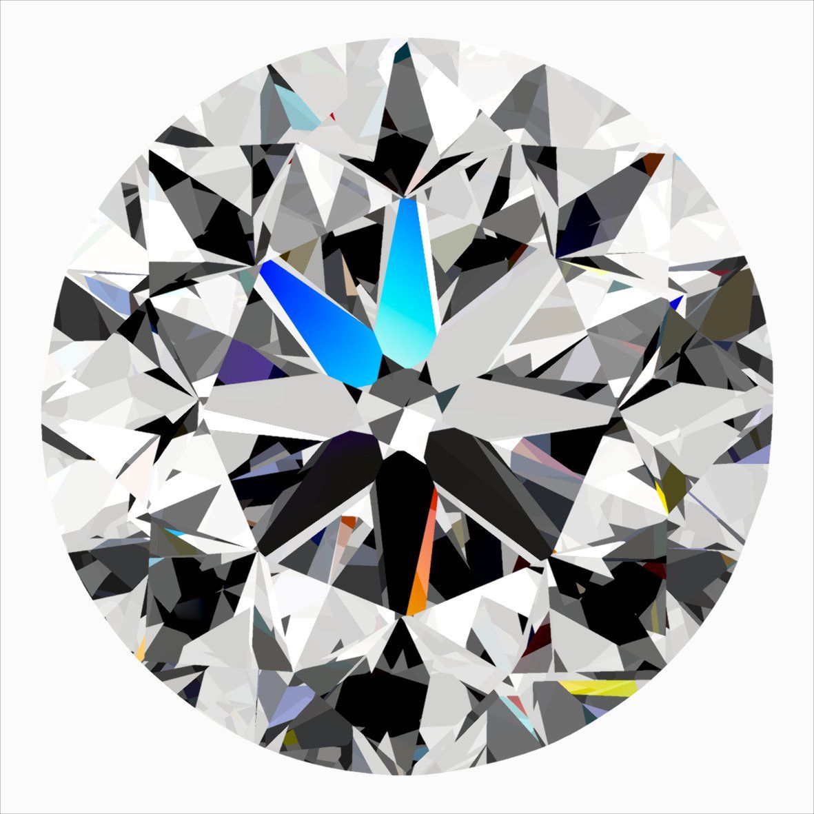 Diamante Naturale Taglio Brillante 0.3ct VG/VG/EX G VS1 - IGI - 4.14x4.2x2.7mm