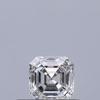Diamante Naturale Taglio Asscher 0.34ct EX/EX E VVS1 - GIA - 3.91x3.89x2.59mm