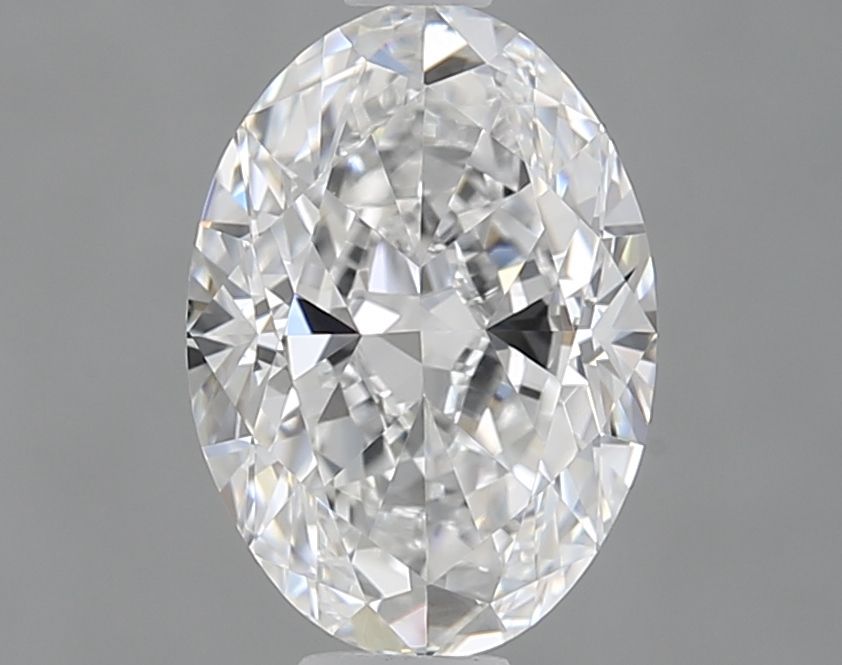 Diamante Naturale Taglio Ovale 1ct VG/EX E VVS2 - GIA - 7.87x5.58x3.3mm
