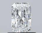 Diamante Naturale Taglio Radiant 0.56ct VG/EX D IF - GIA - 6.25x4.07x2.65mm