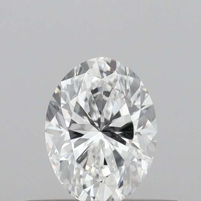 Diamante Naturale Taglio Ovale 0.39ct G/VG D VS2 - GIA - 5.43x4.1x2.8mm