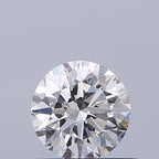 Diamante Naturale Taglio Brillante 0.5ct 3EX F IF - GIA - 5.05x5.08x3.16mm