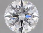 Diamante Naturale Taglio Brillante 1.03ct 3EX D VS2 - GIA - 6.45x6.42x4.02mm