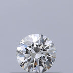 Diamante Naturale Taglio Brillante 0.28ct 3EX F IF - GIA - 4.23x4.27x2.58mm