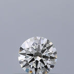 Diamante Naturale Taglio Brillante 0.3ct 3EX F VVS2 - IGI - 4.32x4.34x2.61mm