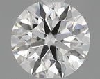Diamante Naturale Taglio Brillante 0.25ct EX/EX/VG G IF - GIA - 4.06x4.04x2.51mm