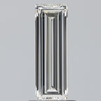Diamante Naturale Taglio Baguette 0.9ct EX/EX G VS1 - GIA - 10.74x3.59x2.2mm