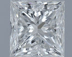 Diamante Naturale Taglio Princess 0.53ct VG/EX I VS2 - GIA - 4.52x4.41x3.2mm