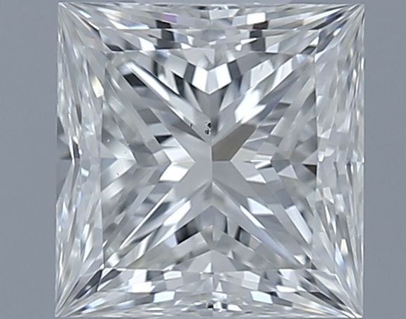 Diamante Naturale Taglio Princess 0.53ct VG/EX I VS2 - GIA - 4.52x4.41x3.2mm