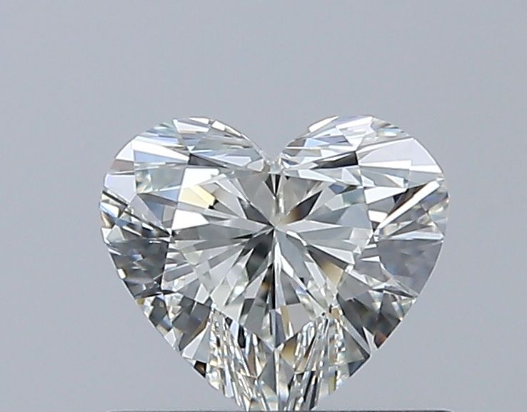Diamante Naturale Taglio Cuore 0.52ct VG/EX J IF - GIA - 5.08x5.66x3.28mm