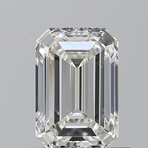 Diamante Naturale Taglio Smeraldo 0.72ct EX/EX J VS1 - GIA - 6.25x4.24x2.82mm
