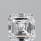 Diamante Naturale Taglio Asscher 1.01ct EX/EX E VVS1 - GIA - 5.49x5.36x3.68mm