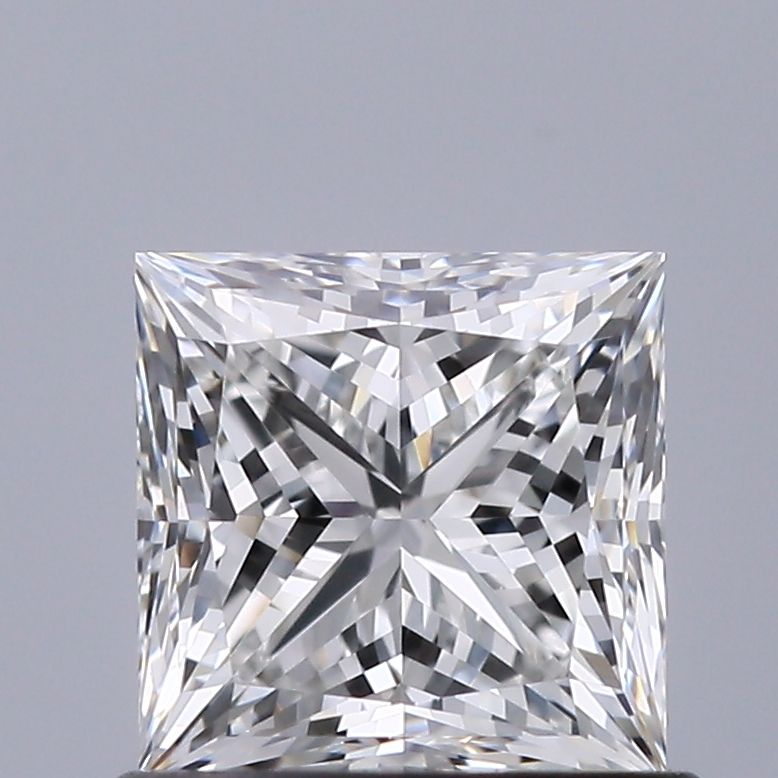 Diamante Naturale Taglio Princess 0.9ct EX/EX F VS1 - GIA - 5.17x5.16x3.81mm